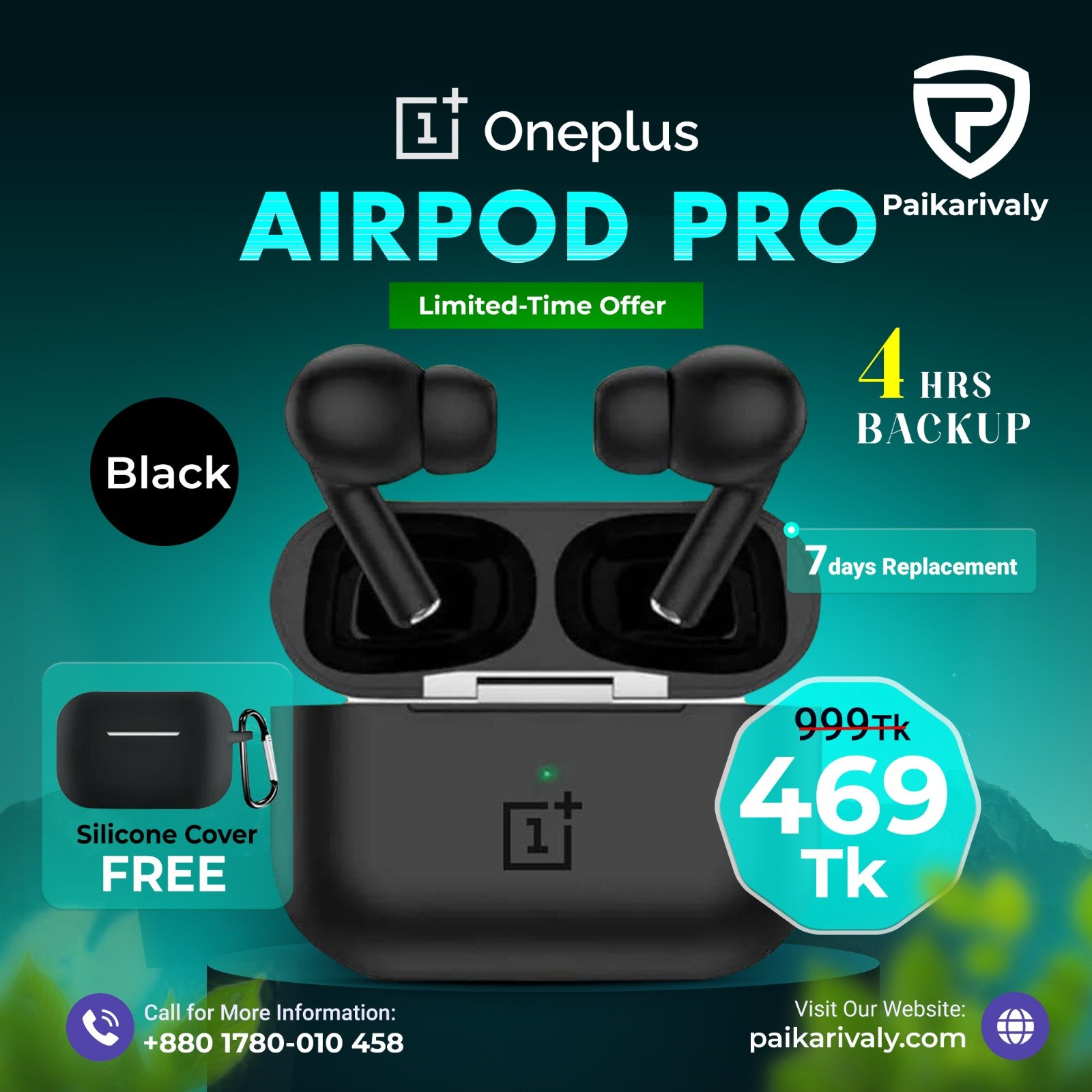 Oneplus Airpods PRO ( BLACK)