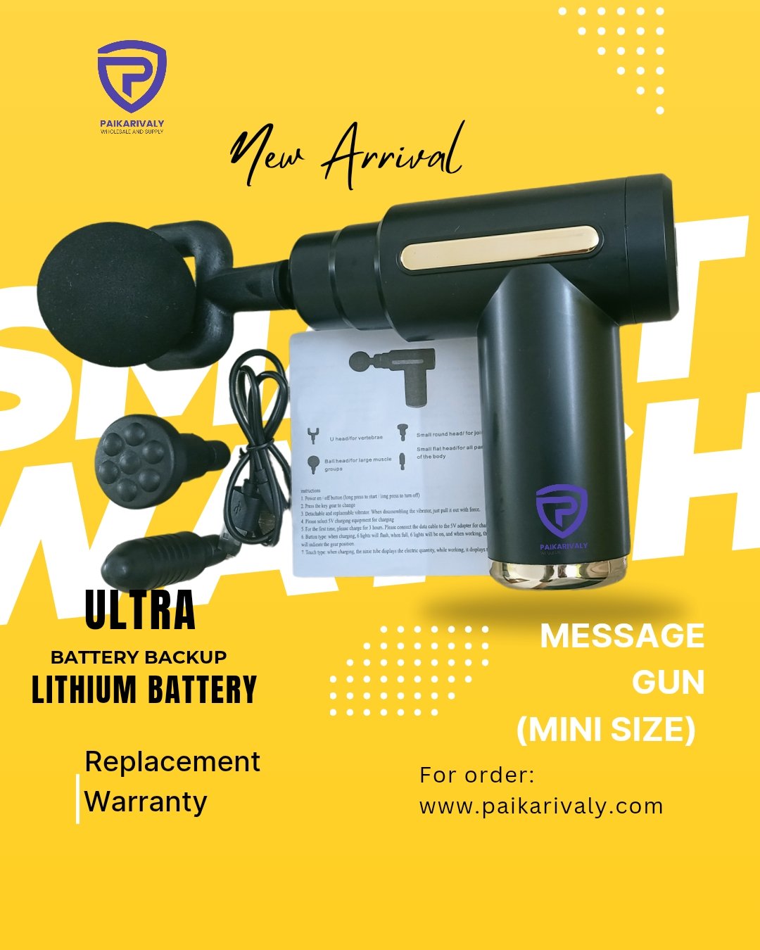 Message Gun ( Mini/ Regular size)